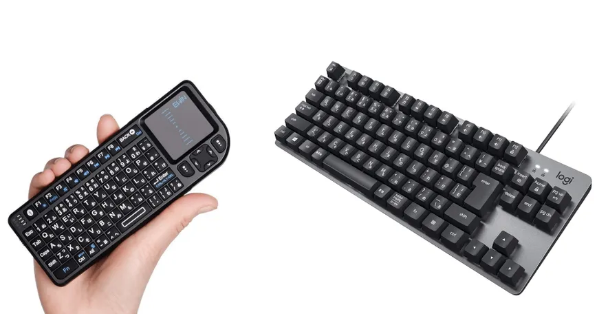 実は奥が深い。キーキャップとキーボードサイズのサムネイル