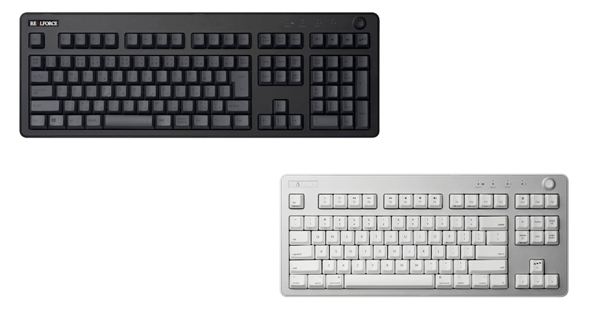 東プレREALFORCEキーボードの型番ルールと搭載機能の違いのサムネイル