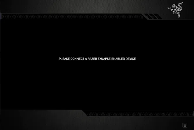 Razer Synapse 2ではデバイスが認識されない